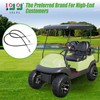 10L0L Golf Cart Brake Cable Set Compatible with Club Car