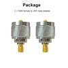 SPTSSWET SMA Female to UHF Male Adapter SMA Female to
