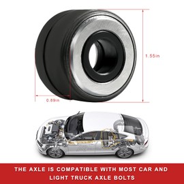 BWBWND 22800 Wheel Stud Installer, Tire Stud Replacement Tool Saves Time Effort, Automotive Wheel Studs Installation Tools Compatible with SUV RV Light-Duty Truck, Car Accessories