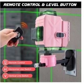 Paowafol Laser Level -Paowafol Laser Level 360 Self Leveling with 150Ft Green Laser Level