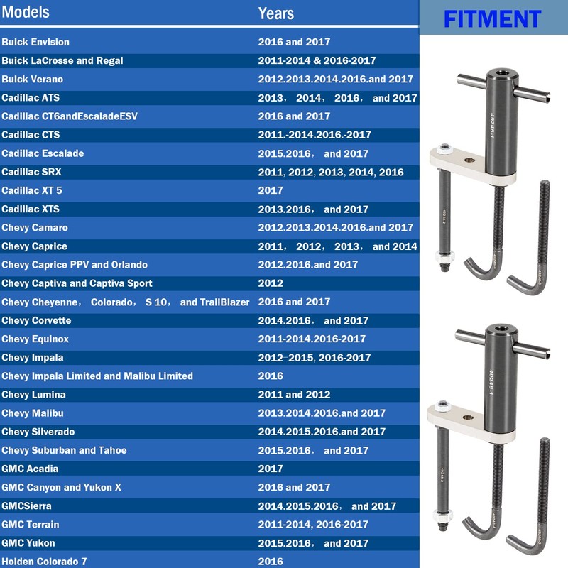 6706 Fuel Injector Rail Assembly Remover EN-49248 & GM245 Fuel