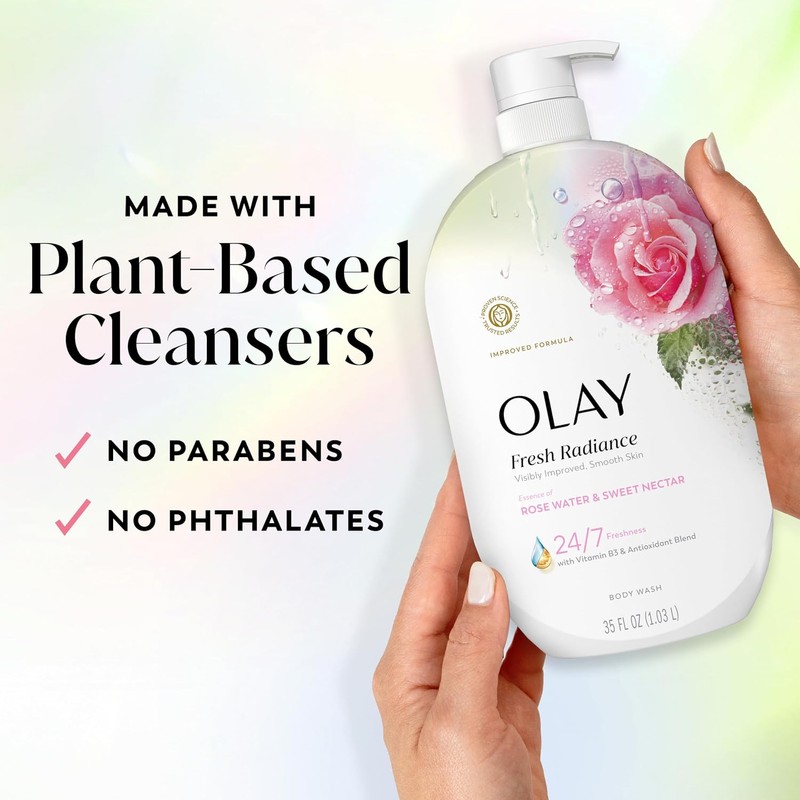 Olay Gel de Ba?o Fresh Radiance con Esencia de Agua