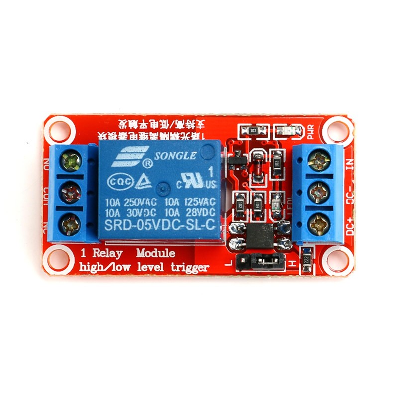 3Pcs 5V Relay Module Board with Optocoupler - Single Channel,