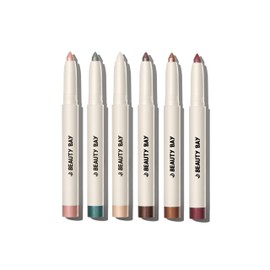 BEAUTY BAY Glide & Line Shadow Stick Vault 6 Piece - Vegan, Cruelty-Free Creamy Eyeshadow and Liner Sticks with 6 Buildable Shimmer and Matte Shades