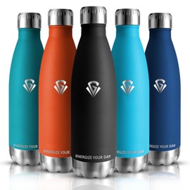 Grsta Stainless Steel Water Bottle, 750 ml, Sports Water Bottle, Leak-Proof, Thermos Flask, BPA-Free, Water Bottle for Sports,