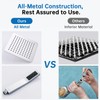 G-Promise All Metal 10 Inches Rainfall Shower Head with Handheld