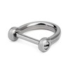 TISUR Key Ring Titanium D-Ring Key Car Motorcycle Keychain Cute