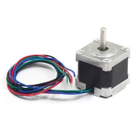 Iverntech Nema 14 Stepper Motor 35mm Body 1.8 ° 1A 2 Phase 4-Lead with Integrated 50CM Cable for 3D Printer, CNC Machine and Robotics