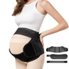 ZUJIACUN Pregnant women's abdominal support strap, pregnancy support strap, breathable