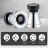 Gisafai 4 PCS Adjustable Machinist Jack Set Heavy Duty Steel