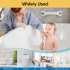 EZONEDEAL Suction Grab Bar Portable Shower Suction Handle Bar Support