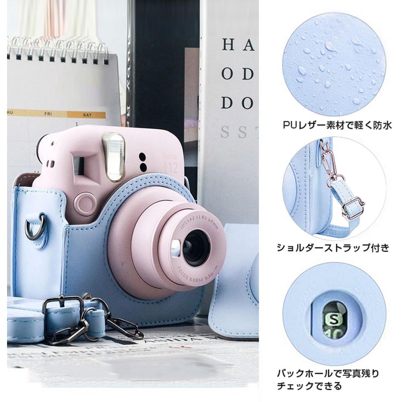 BEADY Instax Mini 12 Dedicated Camera Case, Instant Camera Protective