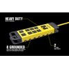 Yellow Jacket - Tira protectora de sobretensión de metal, 8-Outlet