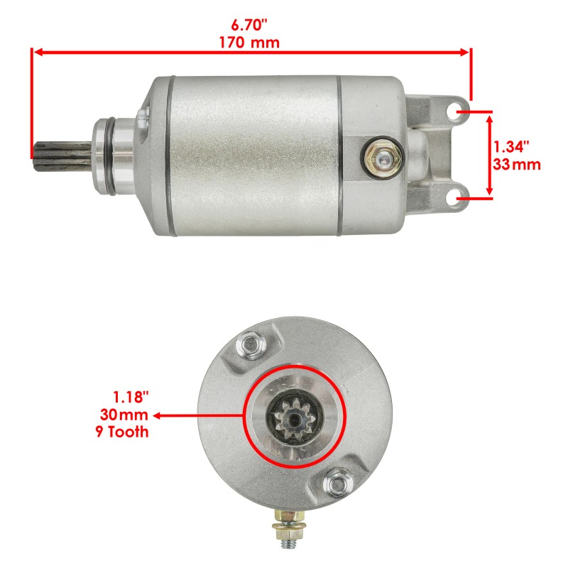 Caltric Starter And Relay Solenoid for Arctic Cat 400 Dvx