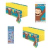 Unique Curious George Party Supplies Bundle Pack Includes 2 Plastic