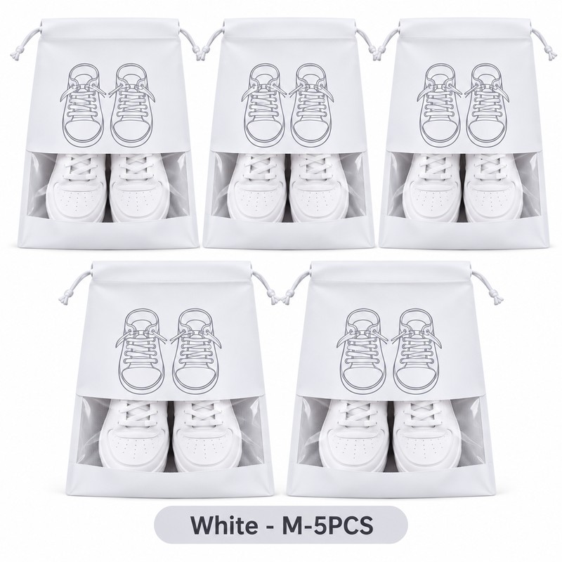 Non-Woven Shoe Storage Bags for Travel & Closet Organization –