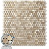 M MOFIT Small Penny Round Peel and Stick Backsplash Tile