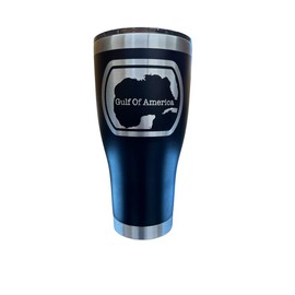 Gulf of America 30 Oz Tumbler - Color: Black