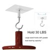 3 Pack Ceiling Hooks Adhesive, Ceiling Hooks Heavy Duty for
