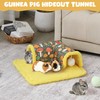 ROYALAY Guinea Pig Hideout, Removable Guinea Pig Tunnel with Non-Slip