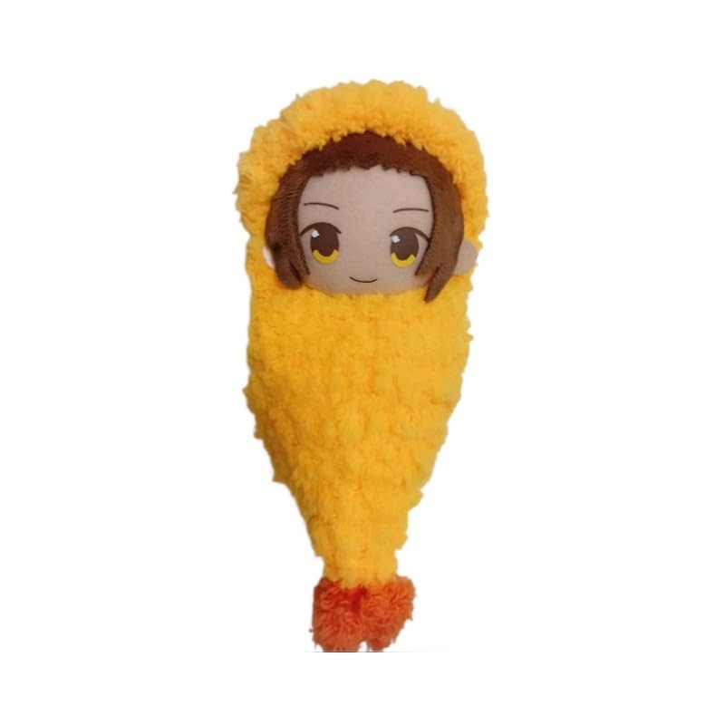 AXLUCE - Sewing Clothes-Shrimp Fly-Fried-Plush-Clothes-10cm-Doll (10cm)
