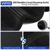 VVFXX Men's Socks 6 Pairs Low Cut Wicking Men's Athletic