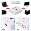 HDMI to RCA Composite Video Audio AV CVBS Adapter Converter
