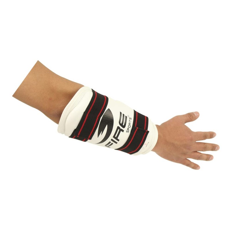 FIRE SPORTS Antebracera de Taekwondo Proteccion Taekwondo Artes Marciales Blanco