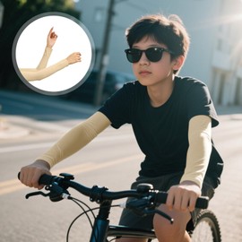 Arm Sleeves for Men Women Youth, Sun Protection Cooling UPF 50 Compression Arm Sleeve Tattoo Cover Up Sleeves to Cover Arms（1Pair）