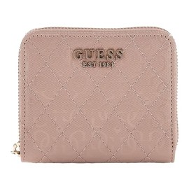 GUESS Yarmilla SLG Zip Around Wallet S Taupe, taupe, Elegant