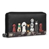 Yoshi Bark to Bark Large Zip Round Leather Purse for