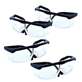 HQRP Protective Glasses (Pack of 4) for Dentists, Forensic experts, Physiotherapists, Medical & Dental clinic, Surgery, Pathology lab