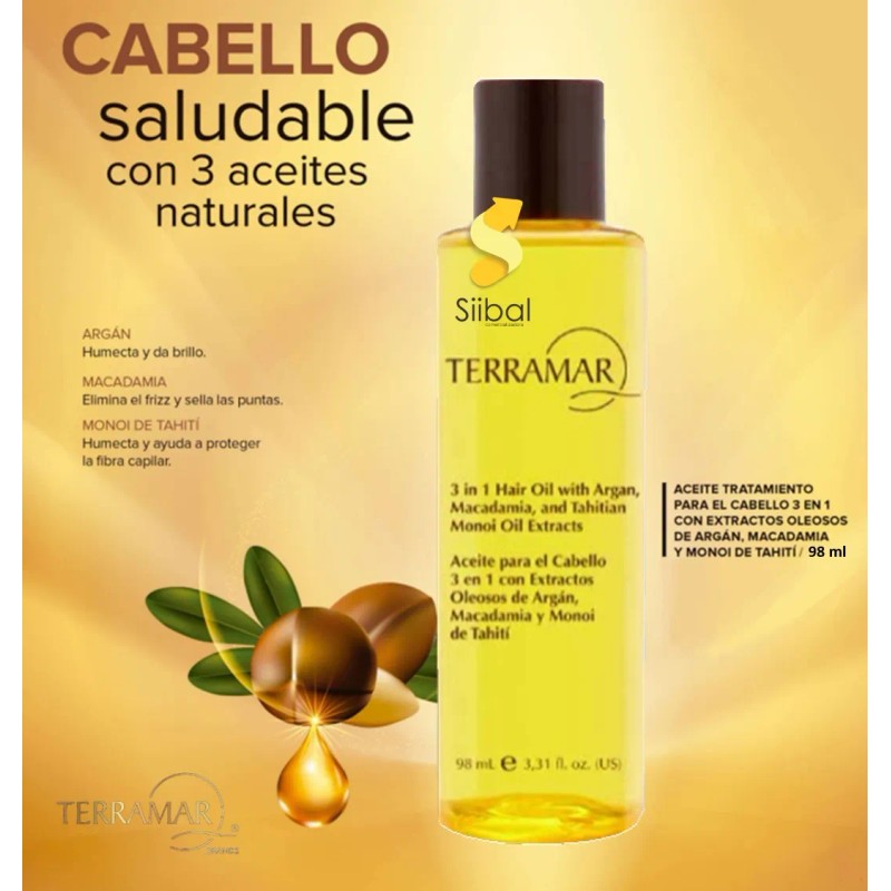 Set Mascarilla Intensiva 200g + Oleo Capilar 98ml Terramar