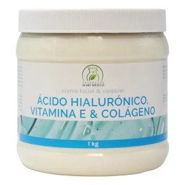 Crema Facial Productos Mart Mexico 1kg Colágeno Ácido Hialurónico Vitamina E