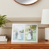 Lawrence Frames 2-Tone Double Opening Panel Picture Frame, 5 by