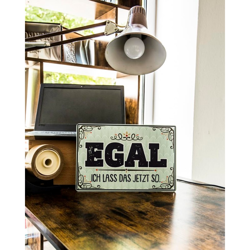 30 x 20 cm metal sign, funny saying, office sign,
