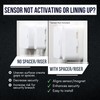 Simplisafe Entry Sensor Spacer | Door Sensor Riser for Simplisafe