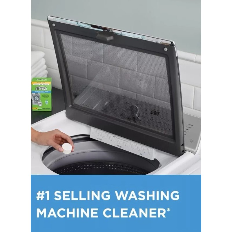 Affresh Fresh Washing Machine Cleaner, HE, Choose 1, 3, 6,