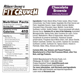 FITCRUNCH Full Size Protein Bars, 6-Layer Baked Bar, 7g of Sugar, Gluten Free...