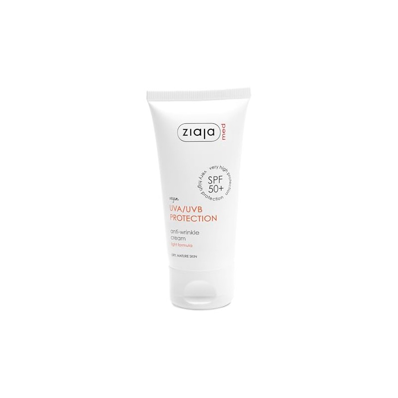 Ziaja Med Spf 50+ Anti-Wrinkle Cream/Dry,Mature Skin 50Ml