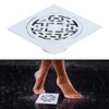 Stainless Steel Chrome Plated Floor Drain Anti Odor Insect Resistant