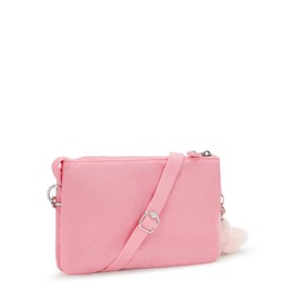 Kipling Women's RiRi Crossbody Bag Cross-Body, Enjoyable Blush, 9.5''L x 6.25''H x 2.5''D