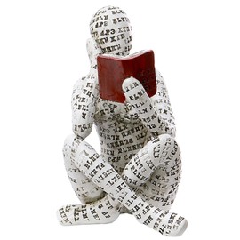 GRAPMKTG Decoración del Hogar Pulp Mujer Pensadora Estatua de Lectura Escultura Estética Decoración Moderna Abstracta para Estantería Mesa Escritorio para Sala de Estar Oficina Dormitorio