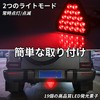 jose2015 1PCS Triangle Car Rear Brake Light Red,Universal 12V Auto
