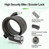 BANGTING E Scooter Lock, Bicycle Lock, 120 cm/12 mm Bicycle