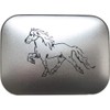 !NARA NAMIBIA natural cosmetics Metal Soap Box Silver - Individually