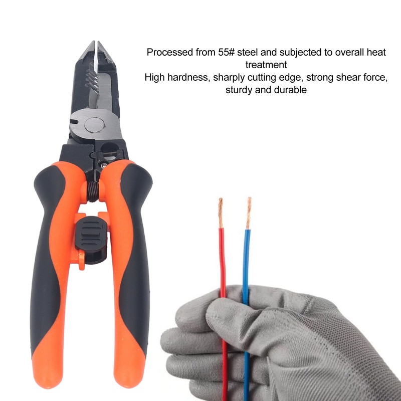 7 in 1 Wire Stripper Multifunctional Cable Stripping Crimping Cutting