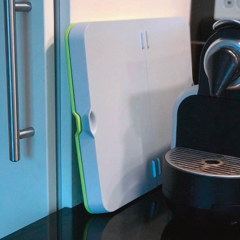 Addis Chop & Swipe Chopping Board with easy pour side