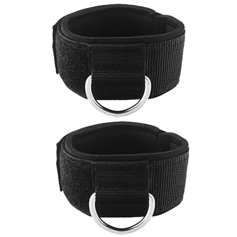 Ankle Straps for Cable Machine Kickbacks in Home & Gym(Pair),Neoprene