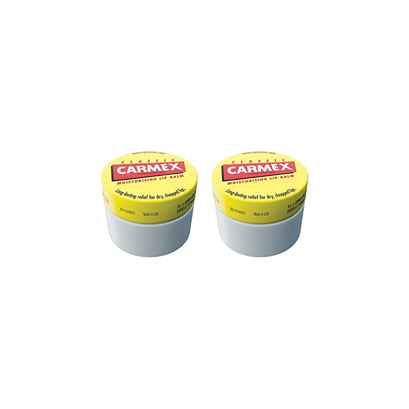 Carmex Lip Balm Original Pot 7.5g - Pack of 2